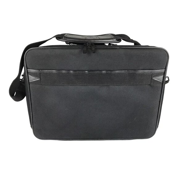 Dell Unisex Black‎ Padded Water Resistant Laptop Carrying Briefcase - Picture 3 of 10